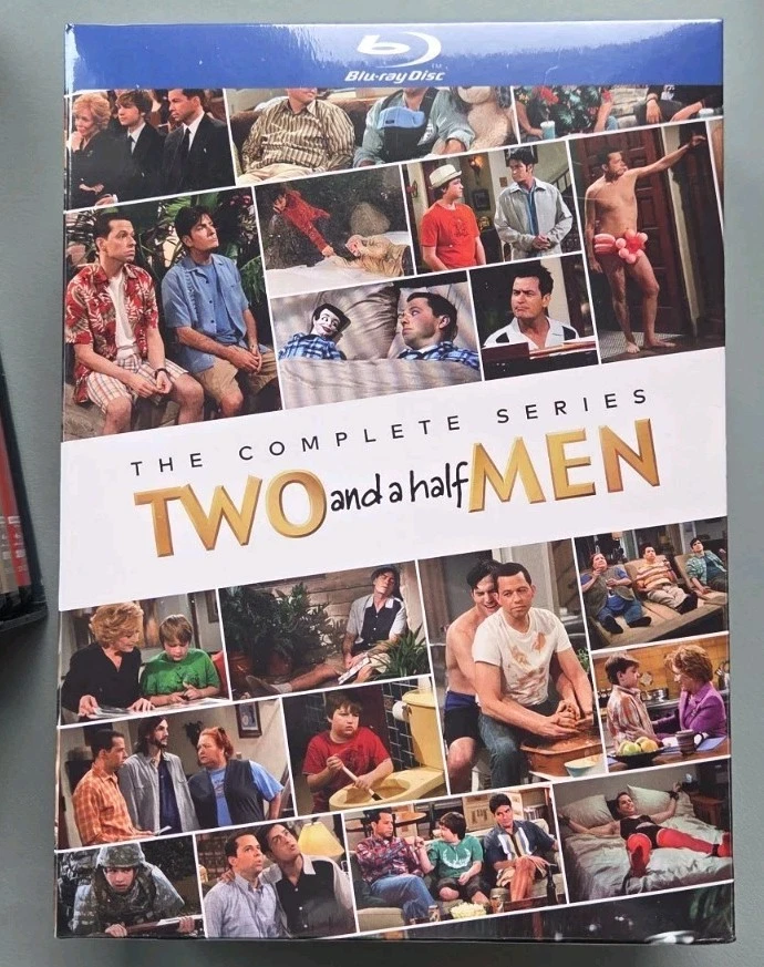 Two and a Half Men: The Complete Series BLU-RAY Charlie Sheen Jon Cryer NEW - Image 1 of 1