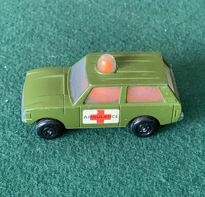 1975 MATCHBOX Rolamatics No. 20 Police Patrol Ambulance, Green, 1:64, England - Image 1 of 4