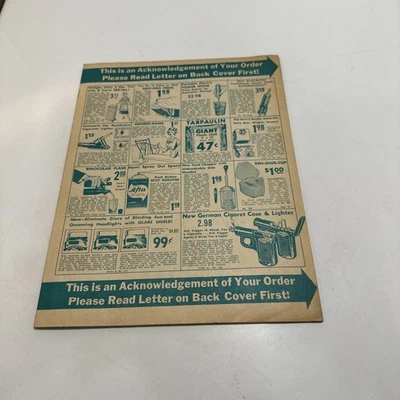 Thoresen's  Sale Vintage Catalog 1950’s - Image 1 of 4