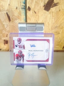 2023 National Treasures Dual Signatures Blue Will Anderson Brian Branch /75 - Picture 1 of 2