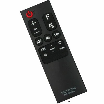 New AKB75595331 For LG Soundbar Remote Control SL6Y SPL5B-W SL7Y SN6Y SN7CY - Image 1 of 4