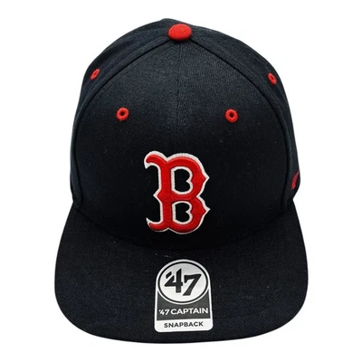 Boston Red Sox ’47 Captain Snapback Hat Fenway Park Collection MLB Ajustable Foto 1 de 4