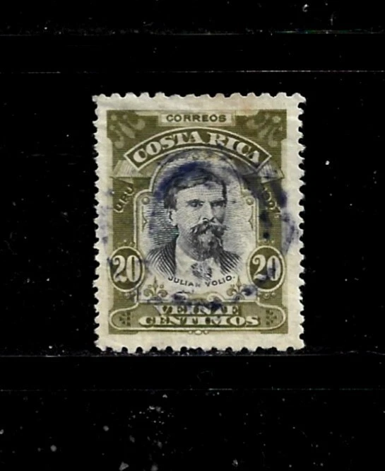 Sello de Costa Rica Scott # 64- 20c-usado/H-NG-1907 Foto 1 de 1