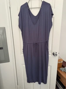 Torrid Super Soft 3X Midi Women's Blue Pockets Summer Lightweight Stretch Breath - Picture 1 of 5