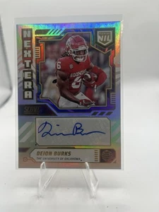 2025 Panini Score Football DEION BURKS NEXT ERA AUTOGRAPH - NIL #NEN-DBU - Picture 1 of 2