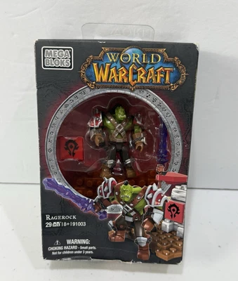 MEGA BLOKS World of Warcraft Ragerock Set #191003 29/Piezas Nuevo Sellado En Caja Foto 1 de 4