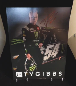 Ty Gibbs 2023 AUTOGRAPHED Signed #54 Monster Energy Hero Card Postcard Rookie - Picture 1 of 5