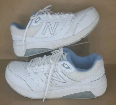 Zapatillas para caminar New Balance 928V3 para mujer talla 10,5 B de cuero blanco Foto 1 de 4