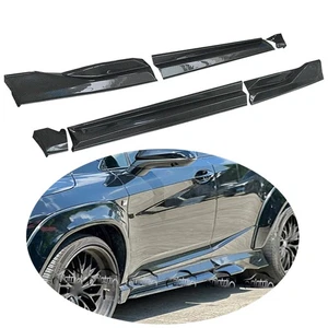 Delantal labial extensión faldones laterales de fibra de carbono estilo AG para Lexus RX F Sport 2019+ - Imagen 1 de 16