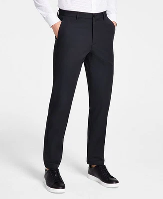 Pantalones de rendimiento Michael Kors para hombre calce clásico algodón elástico precio de venta sugerido por el fabricante 95 USD Foto 1 de 3