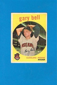 1959 Topps Set-Break #327 Gary Bell Indians EX