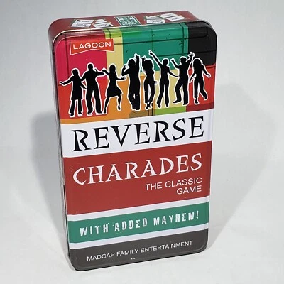 Reverse Charades Party Family Game Fun Twist o Classic Added Mayhem Sealed Cards - Image 1 of 4