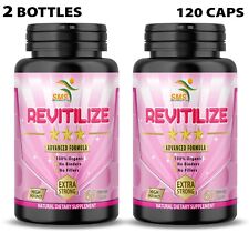 2X Revitalize By SMS Dietary Supplement 60 Caps Rejuvenate Women’s Health Aid