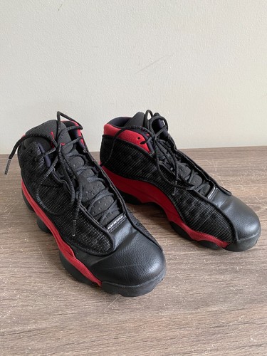 Nike Air Jordan 13 Retro ""Bred"" 2017 (414571 004) Scarpe da ginnastica unisex in pelle UK6 UE