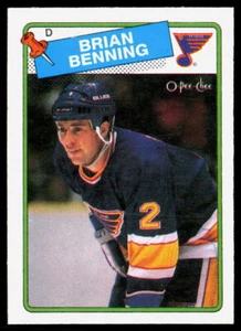 Brian Benning 1988-89 O Pee Chee #174 NMT - Picture 1 of 2