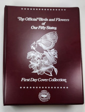 1982 set 1 & 2 of THE OFFICIAL BIRDS AND FLOWERS OF OUR FIFTY STATES FDC's