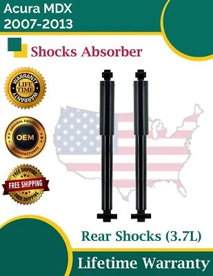Nuevo amortiguador trasero izquierdo y derecho OE para Acura MDX 2007-2013 3,7 L garantía de por vida Foto 1 de 4