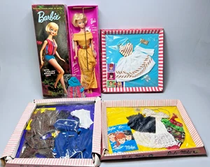 1964 Barbie Midge American Girl Doll#1070 Pale Blonde Bendable Legs Clothing Set - Picture 1 of 21