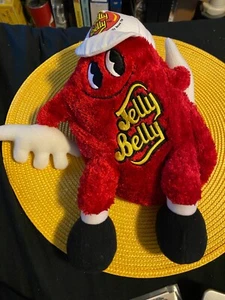 Jelly Belly rot Plüschtier Sitzsack 12 Zoll - Bild 1 von 3