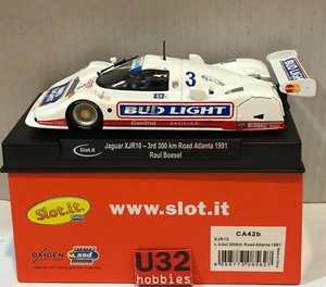 SLOT.IT CA42B JAGUAR XJR10 #3 3º 300Km ROAD ATLANTA 1991 BUD LIGHT RAUL BOESEL - Imagen 1 de 7