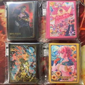One Piece Card Game Limited Card Sleeve Vol.3 Crocodile Big Mom Rebecca Lucci - Picture 1 of 1