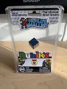 ** Kleinstes RUBIK'S Cube Sammlerstück Miniaturpuzzle der Welt ** NEU!!