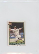 1991 Topps Cracker Jack Series 1 Food Issue Mark McGwire #27
