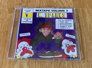 K. Sparks – Mixtape Volume 3 CD Underground Hip-Hop Couture Yellow Tape Blazay - Imagen 1 de 2
