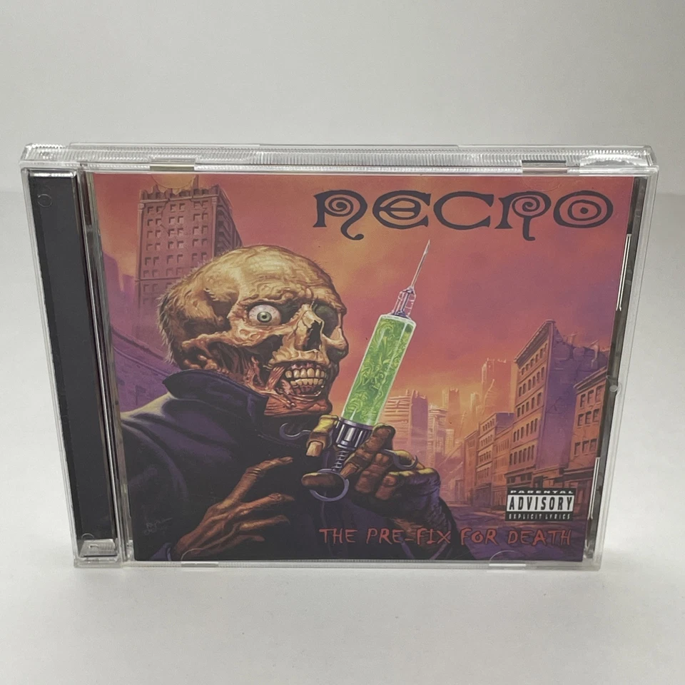 Necro - Pre-Fix for Death CD RARE 2004 Psycho Logical Records Death Rap Metal — 第 1/1 张图片