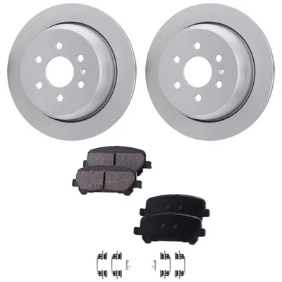 Rear Brake Disc Rotors and Pads Kit for Chevy Chevrolet Colorado GMC Canyon - Image 1 of 4