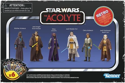 Hasbro Collectibles - Star Wars: The Acolyte - Colección Retro - 3,75 pulgadas Acti Foto 1 de 4
