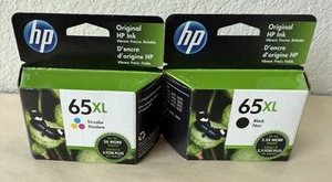 NEU Original HP 65XL Schwarz/Tri-Color Combo Tintenpatronen VERSIEGELT 2022 OEM - Bild 1 von 4