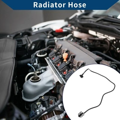 Mangueira de radiador para Peugeot 308 MK1 HATCHBACK 2007-2016 No.1323Y4 borracha preta 1 peça - Imagem 1 de 4