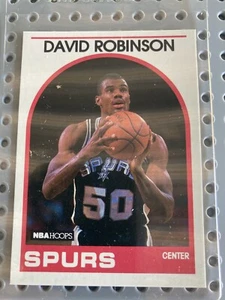 1989 Hoops David Robinson #310 Rookie Basketball Card ~ San Antonio Spurs - Picture 1 of 3