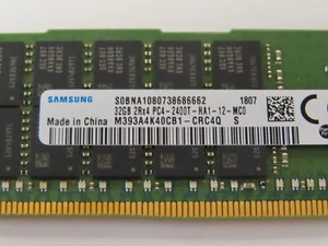 192GB = 6x 32GB 2Rx4 2400T Dell Poweredge R430 R630 R730 R830 ECC Server Memory - Picture 1 of 1