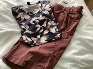 Men’s Large (42”)T Shirt With Shorts XL (36” waist) Ibiza Ready! - Picture 1 of 8