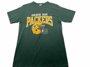 Vtg  Champion Green Bay Packers Spell Out T-Shirt Single Stitch Size Small - Picture 1 of 9