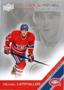 Michael Cammalleri 2011-12 McDonald's Upper Deck Montreal Canadiens