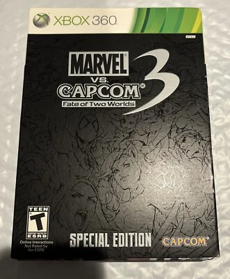 Marvel vs Capcom 3 Fate of Two Worlds Special Edition Microsoft Xbox 360 Sealed - Image 1 of 4