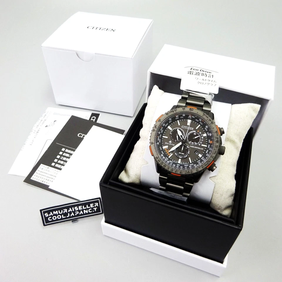 Citizen Promaster Sky Eco-drive Cb5007-51h Radio Controlled 200m Mens Watch