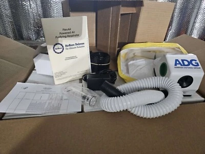 AIRBOSS DEFENCE FlexAir Powered Air Purifying Respirator with blower cape Airboss Defense PAPR