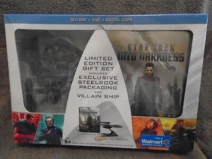 SEALED RARE WALMART STEELBOOK Star Trek Into Darkness BLU-RAY Limited HOT WHEELS - Picture 1 of 2