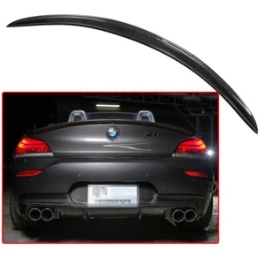 For 09-16 BMW Z4 E89 2DR Convertible 3D Style Carbon Fiber Rear Trunk Spoiler - Picture 1 of 15