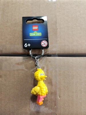 Nuevo Lego Minifigura Llavero Plaza Sésamo Big Bird - 854194 Stocking Stuffer Foto 1 de 2