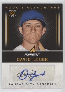 2013 Panini Pinnacle Rookie Auto David Lough #DL Rookie Auto RC