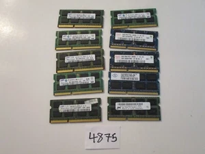Samsung+Hynix 10x2Gb=20Gb PC3-8500 1066Mhz DDR3 SO-DIMM Laptop Memory RAM (4875) - Picture 1 of 2
