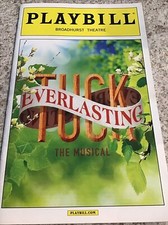 TUCK EVERLASTING Broadway Playbill Carolee Carmello