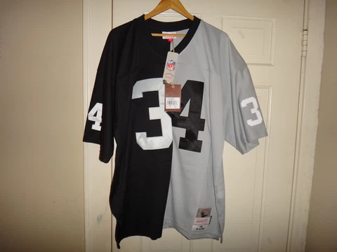Bo Jackson 1988 Mitchell & Ness Raiders Men's Throwback Split Legacy Jersey $175 Cover