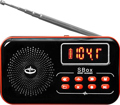 Sbox Spirit Box + EVP Recorder with Built-In ...