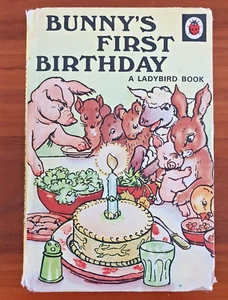 BUNNY'S FIRST BIRTHDAY 1950 A LADYBIRD BOOK RARE ORIGINAL EXCELLENT   P458 - Picture 1 of 9